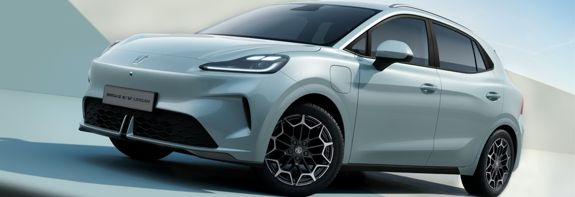MG4 EV Urban Frontansicht – urbanes Elektroauto mit markantem Design